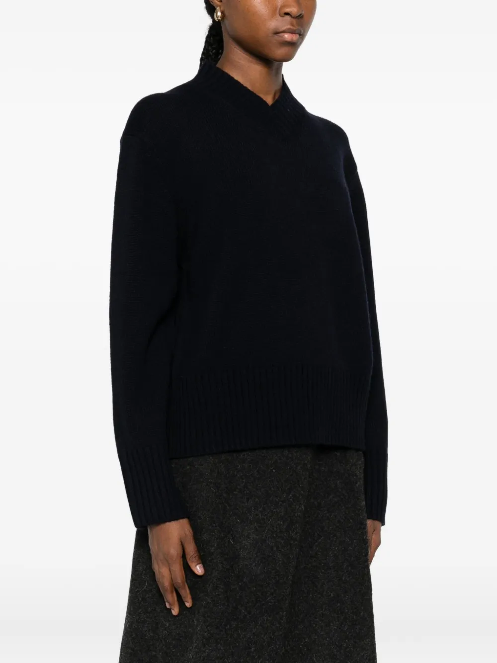 Vanessa Bruno V-neck Sweater In Black