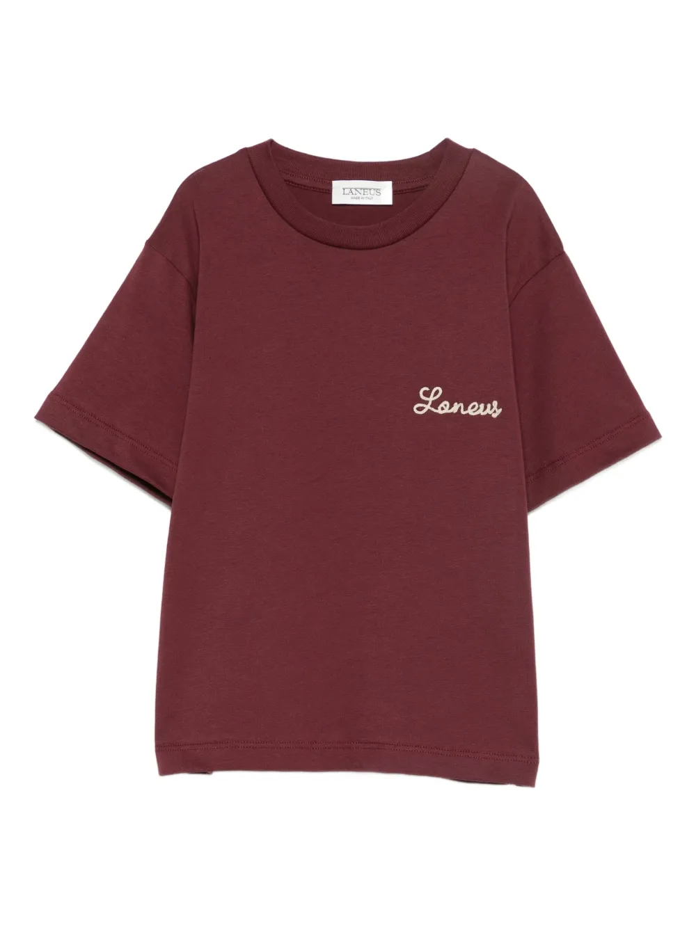 Laneus playera con logo bordado | rojo | Image 1