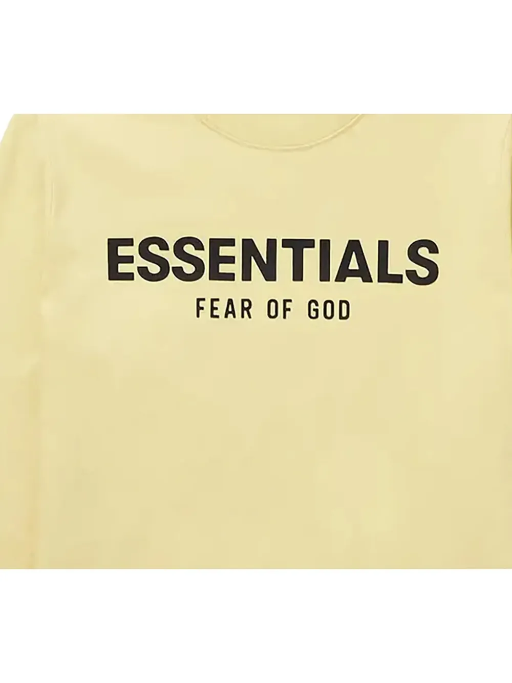 Essentials X Mr. Porter Long-sleeve T-shirt In Yellow