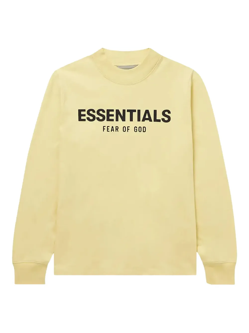 Essentials X Mr. Porter Long-sleeve T-shirt In Yellow