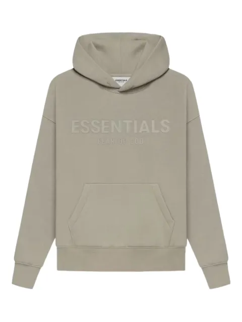 FEAR OF GOD ESSENTIALS KIDS logo-detail hoodie