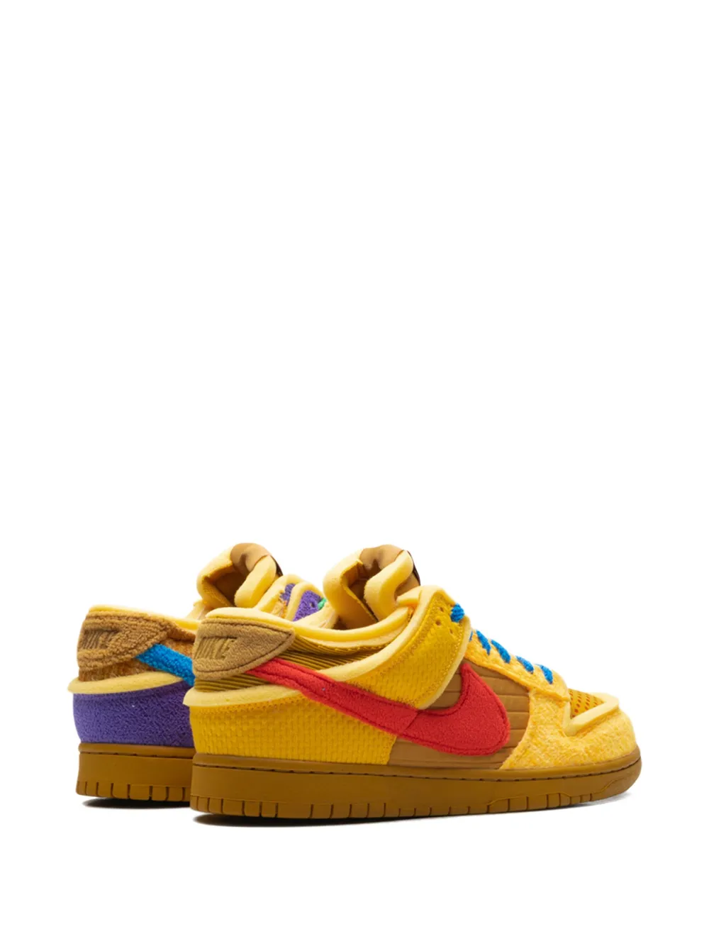 Nike x CPFM "Swamp Sponge" Dunk Low sneakers Geel