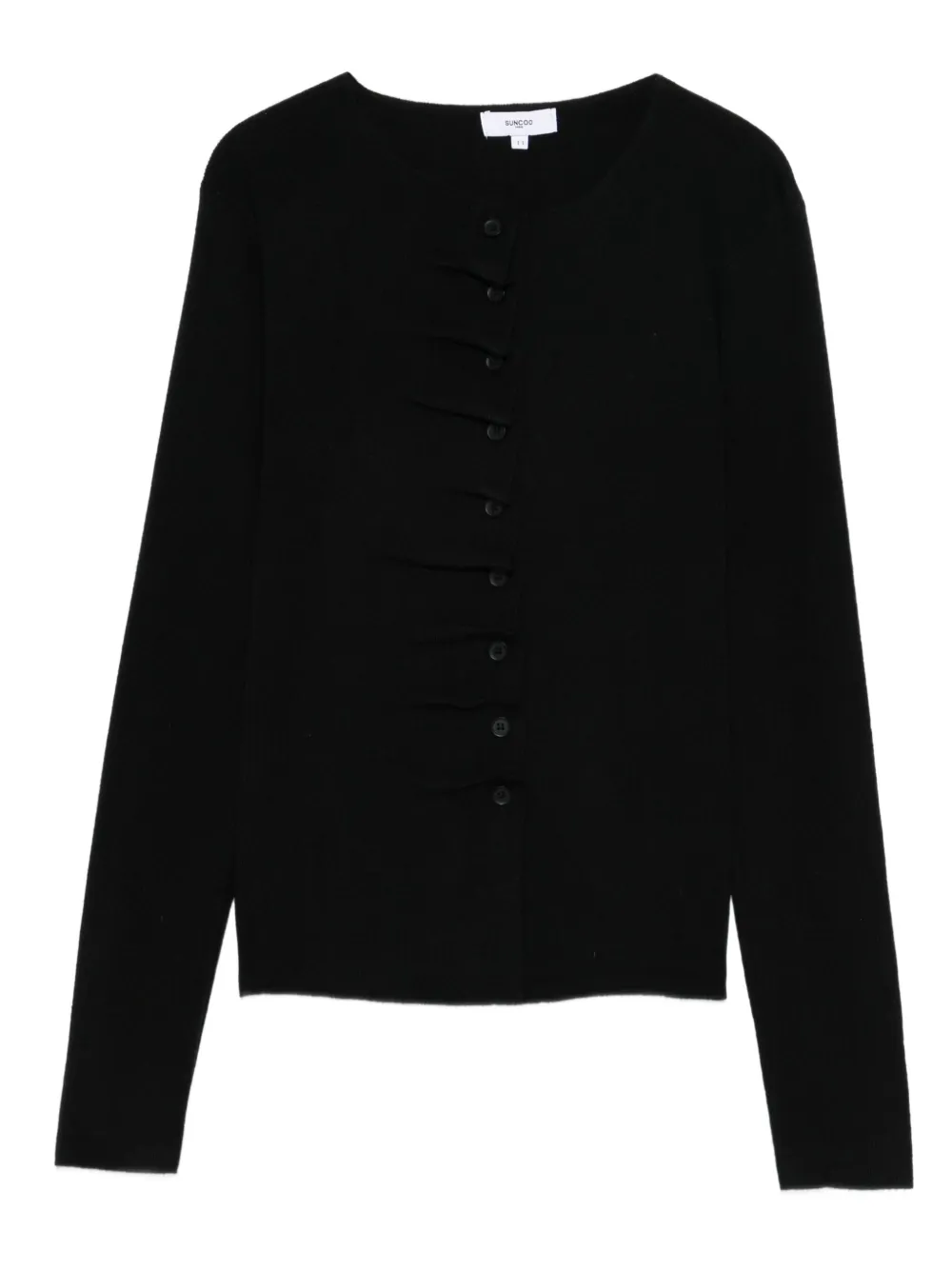 suncoo cotton cardigan | Black | Image 1