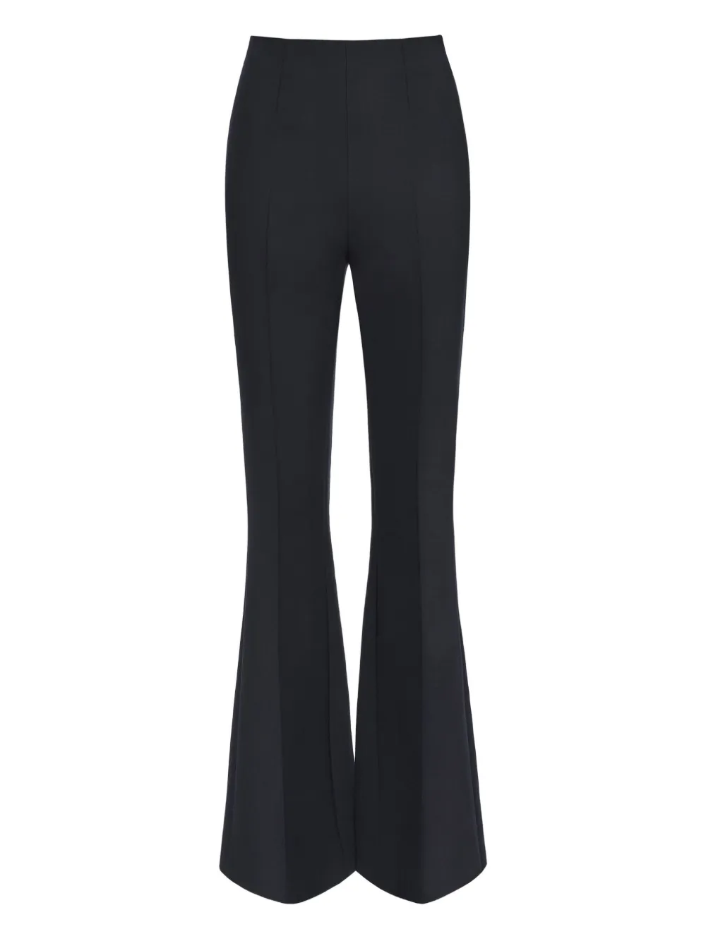 Oscar De La Renta High-waisted Trousers In Black