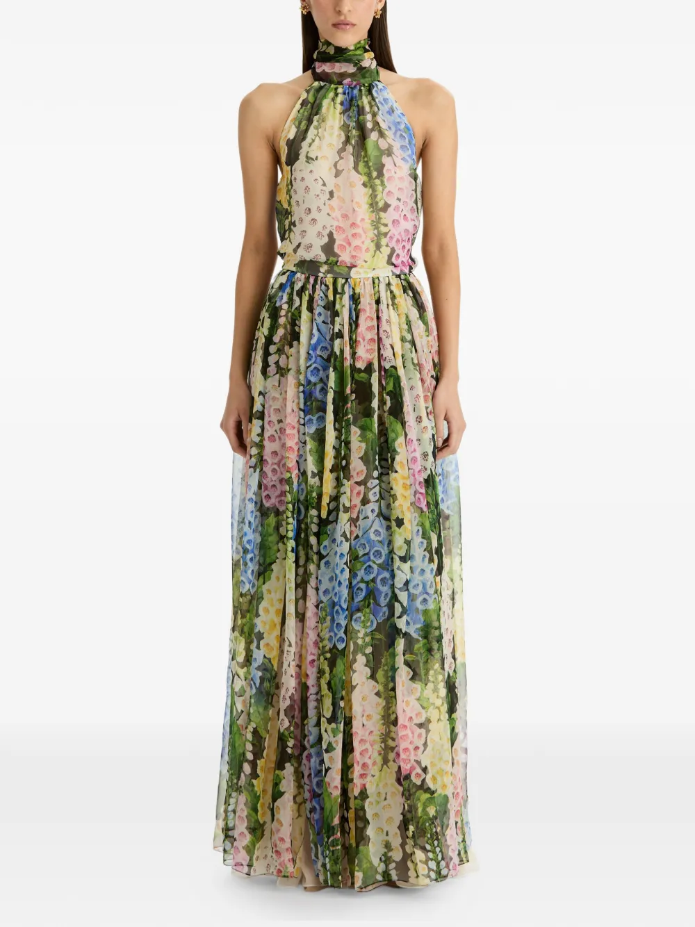 Foxglove Chiffon Gown