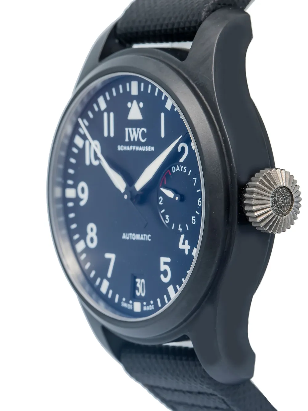 IWC Schaffhausen Big Pilot Top Gun 46mm | Pre-Owned Aviator Watches | Image 2
