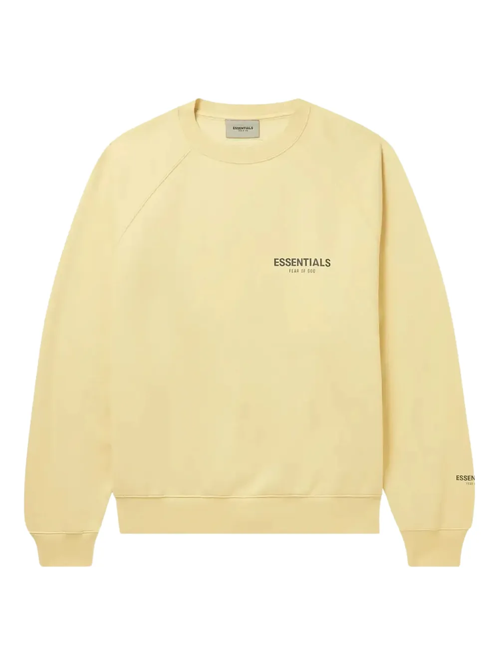FEAR OF GOD ESSENTIALS sudadera con cuello redondo | amarillo | Image 1