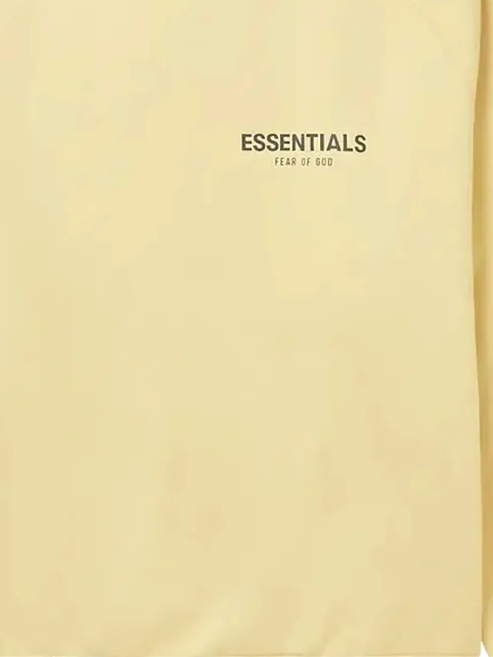 FEAR OF GOD ESSENTIALS Sweater met ronde hals - Geel