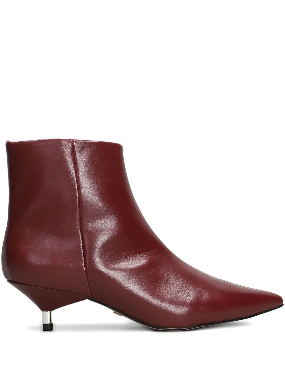 CARRANO 40mm pointed-toe heel boots | Red | Image 1
