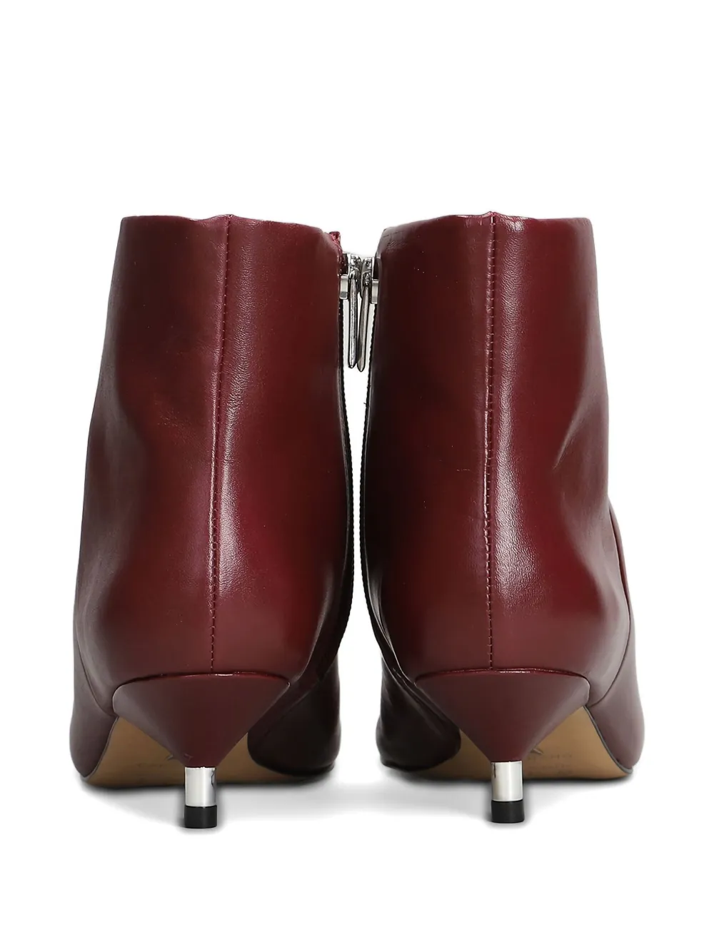 Carrano 40mm Pointed-toe Heel Boots In Brown