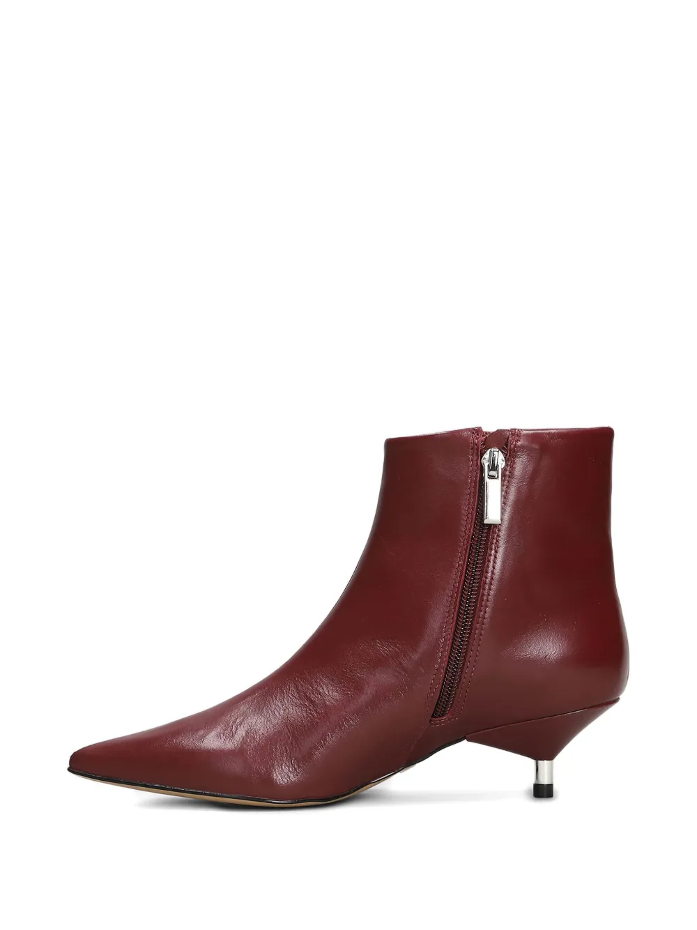 Carrano 40mm Pointed-toe Heel Boots In Brown