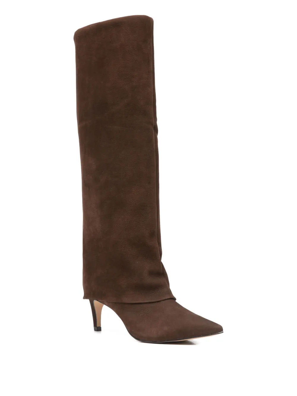 Carrano 60mm Pointed-toe Boots In Brown