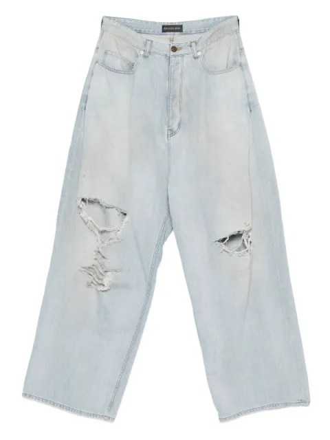 Balenciaga jeans con detalle rasgado