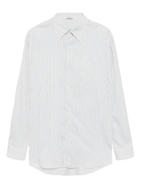 Auralee chemise à rayures