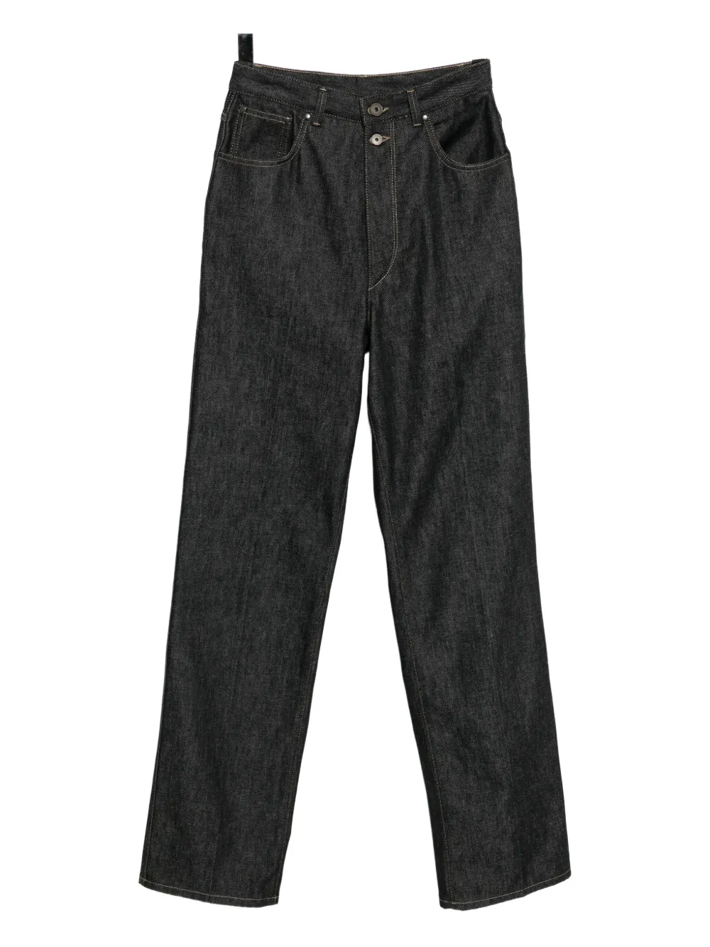 Lemaire Straight-leg Jeans In Black