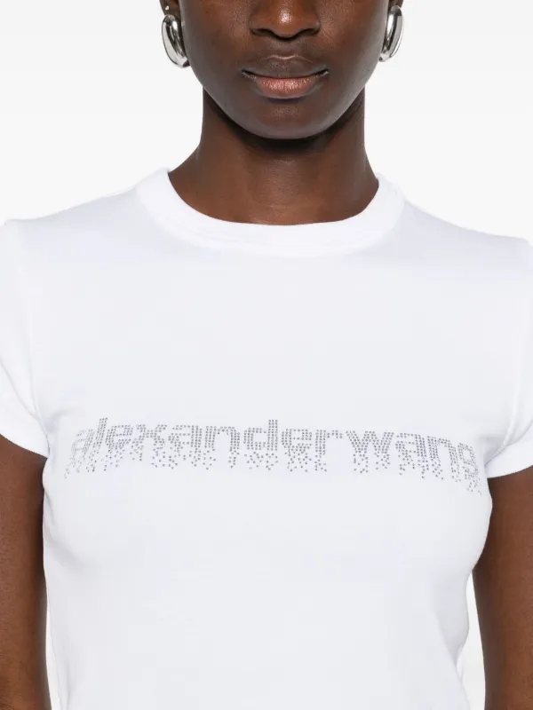 Alexander Wang ロゴ Tシャツ | ホワイト | FARFETCH JP