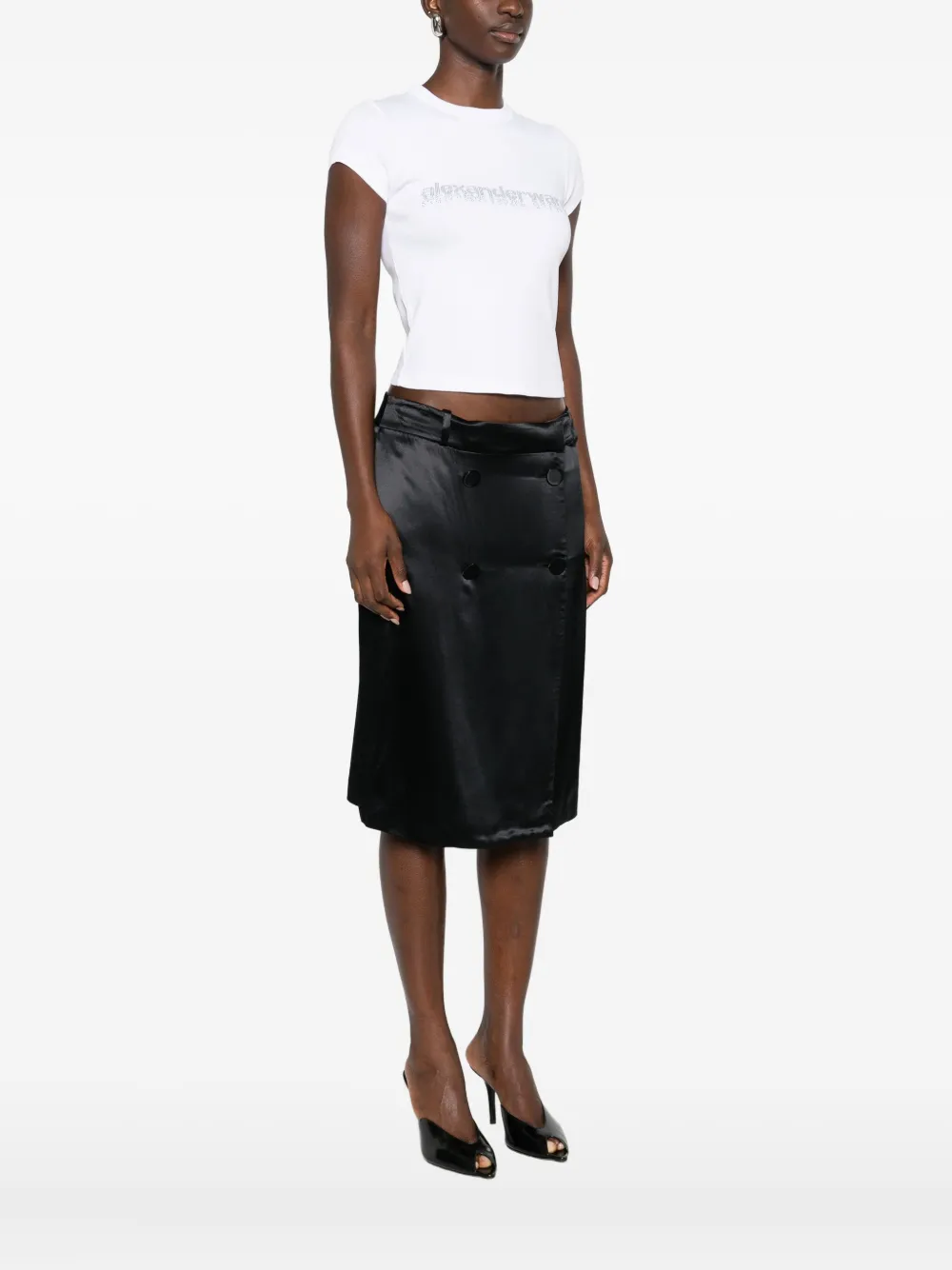 Alexander Wang Cotton T Shirts In White