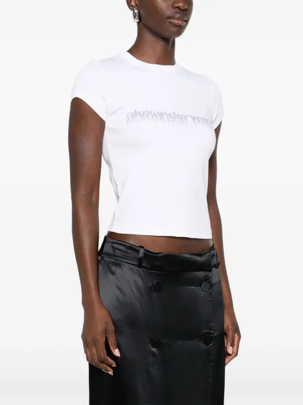 Alexander Wang ロゴ Tシャツ | ホワイト | FARFETCH JP