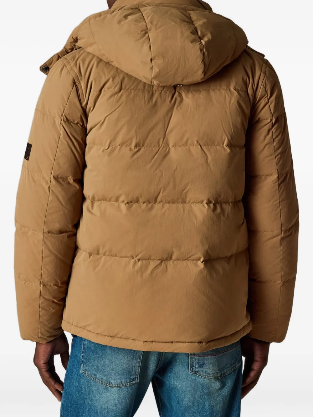 Paul Smith Donsjack met capuchon 62 TAN