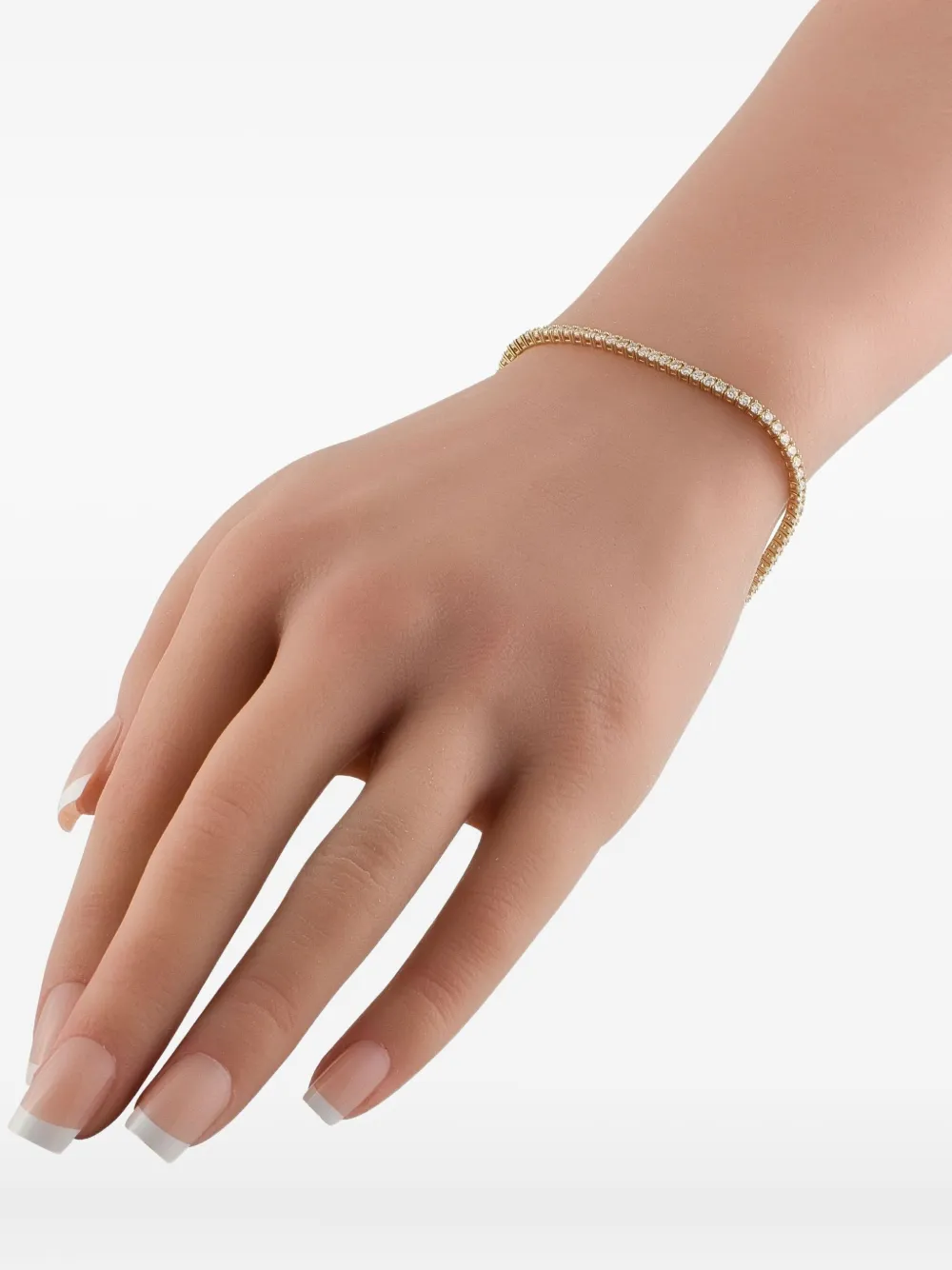 LB Exclusive 14K yellow gold lab-grown diamond bracelet | Image 2