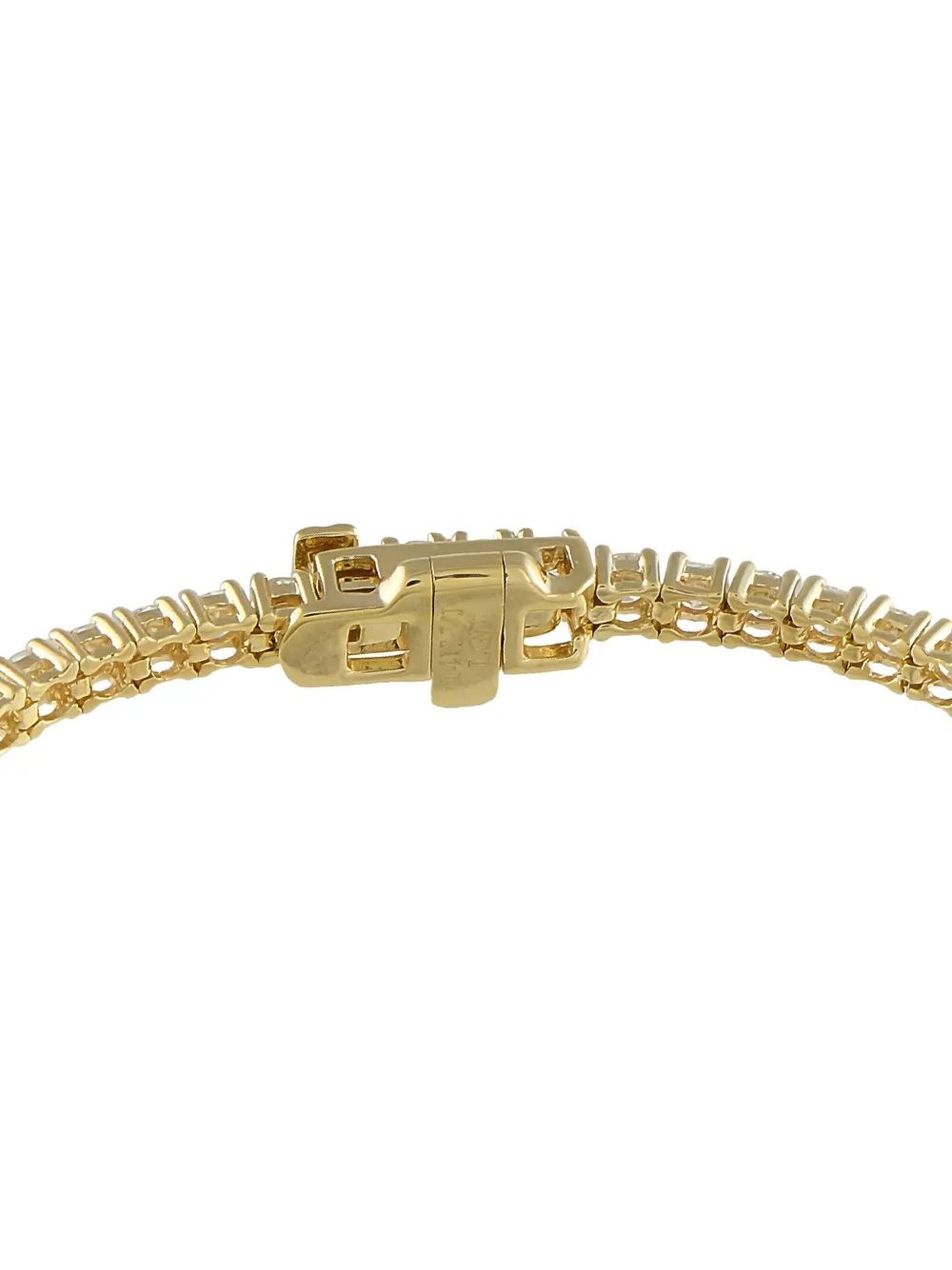Pre-owned Lb Exclusive 14k Yellow Gold Lab-grown Diamond Bracelet