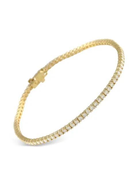 LB Exclusive 14K yellow gold lab-grown diamond bracelet