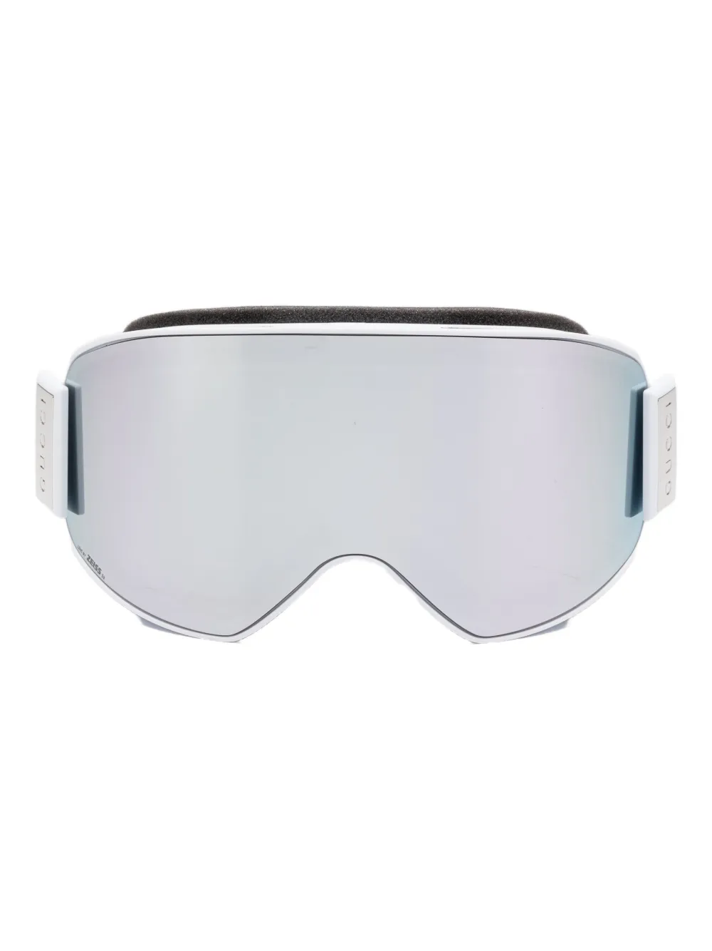 Gucci Logo-strap Ski Goggles In White