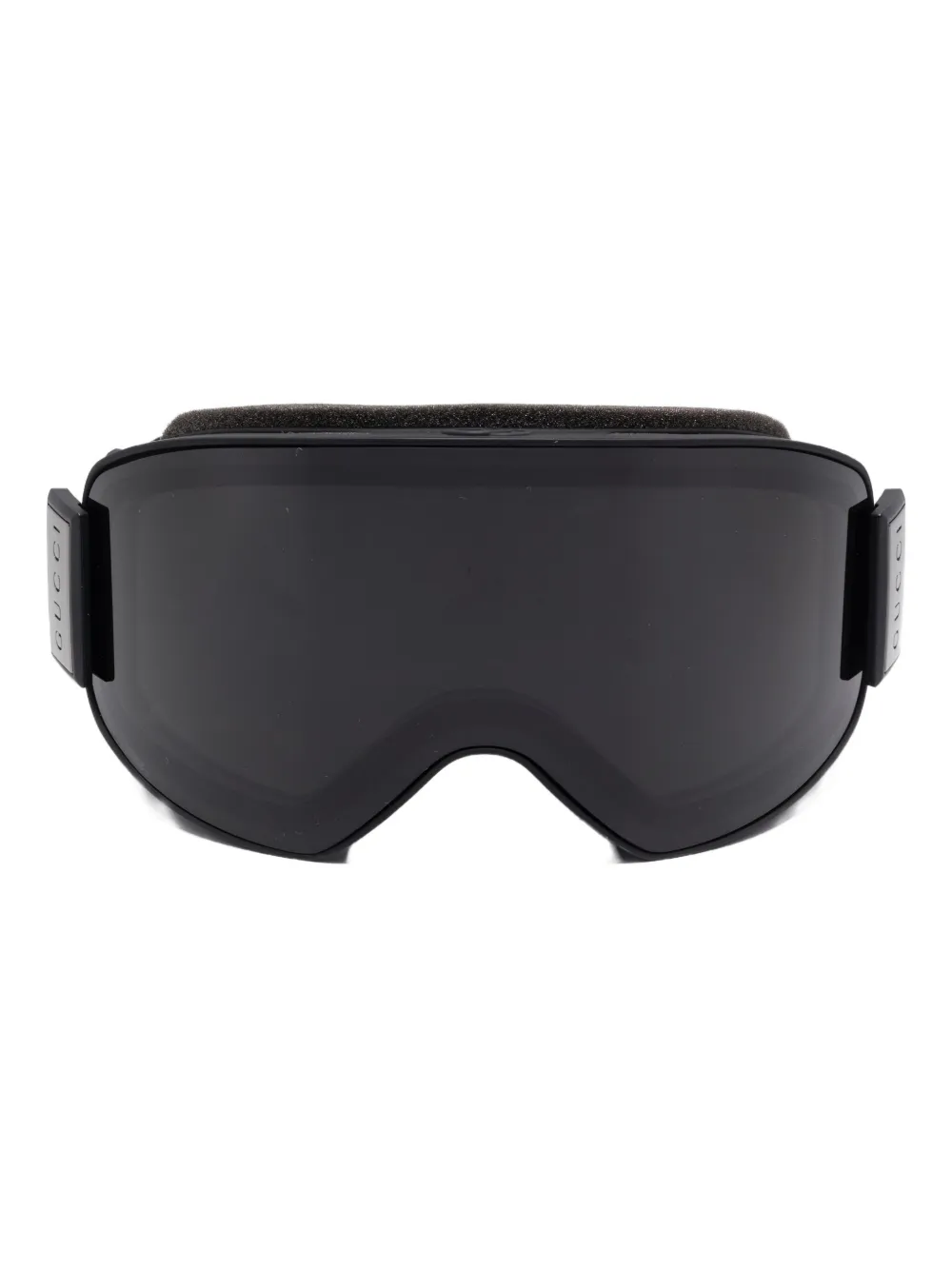 Gucci Logo-strap Ski Goggles In Black