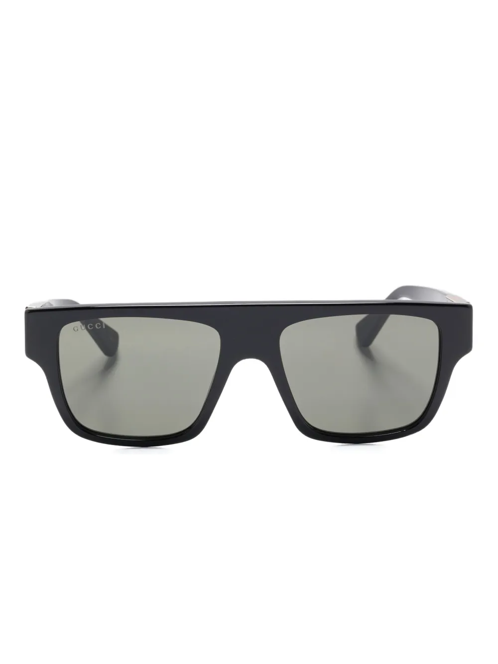 Gucci Eyewear rectangle-frame sunglasses - Nero