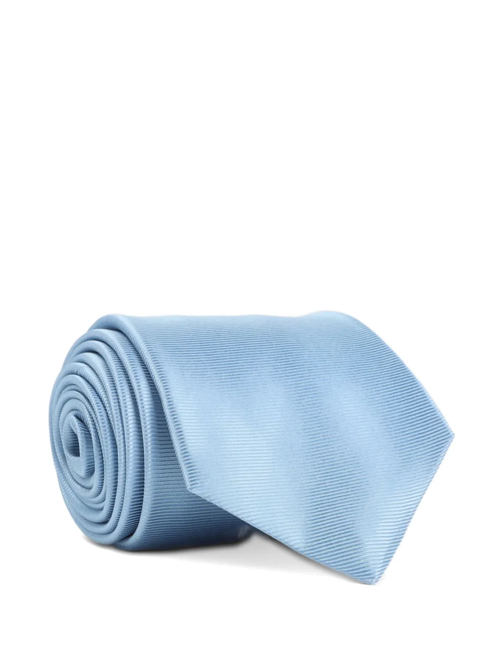 Kiton striped-detail silk tie | Blue | Image 1