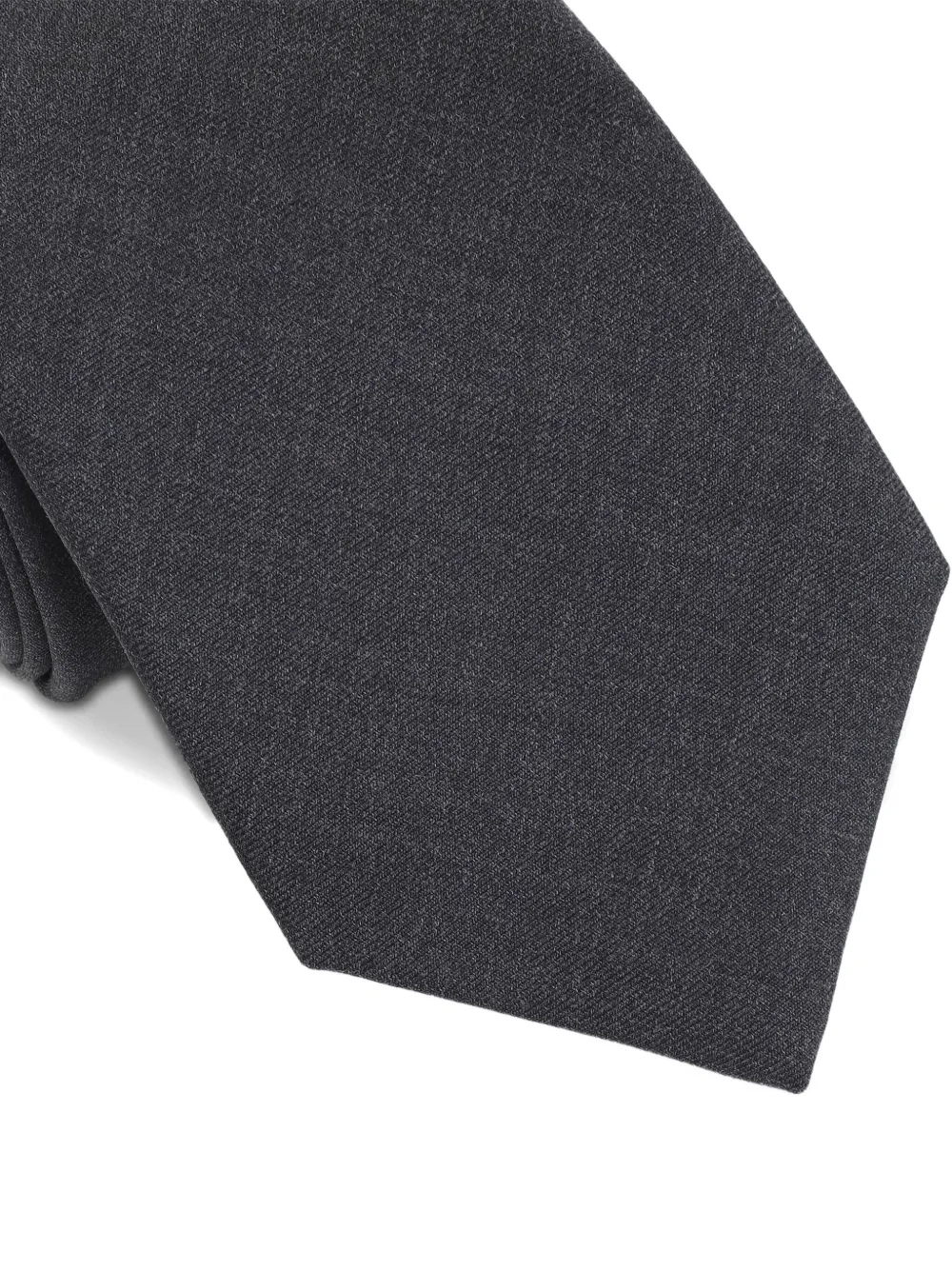 Kiton wool tie - Grijs