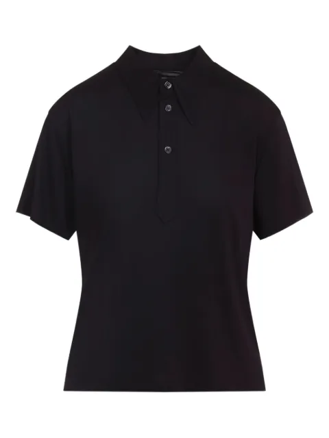 Maison Margiela buttoned-collar polo shirt
