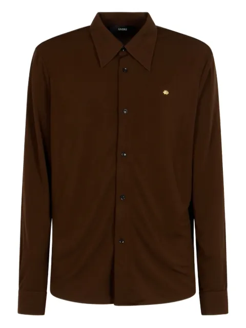 AMIRI camisa con placa del logo