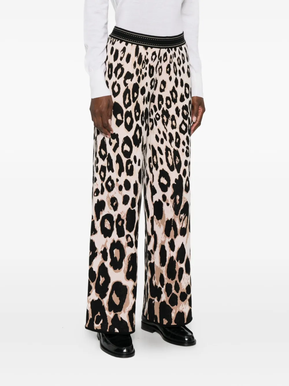 Marccain Animal-print Pants In Animal Print