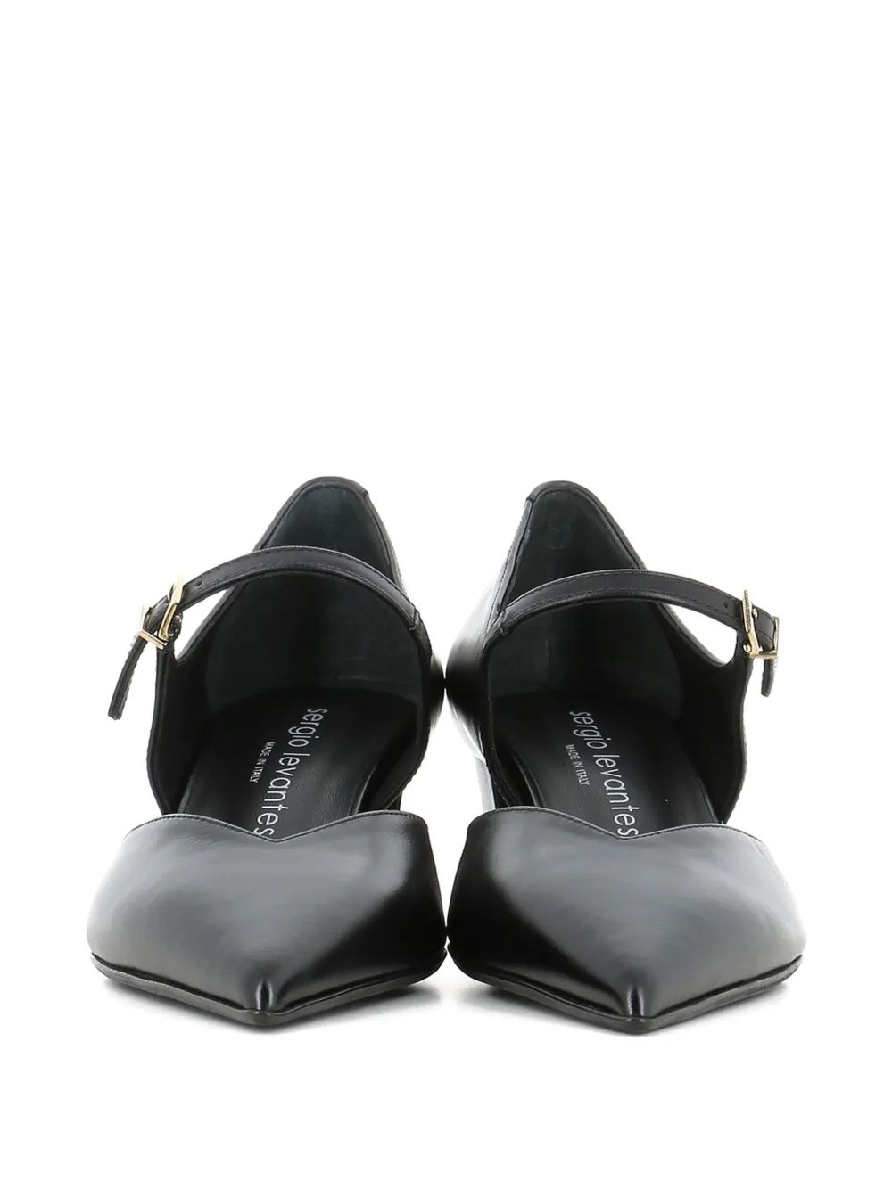 Sergio Levantesi 50 mm Cedra pumps Zwart