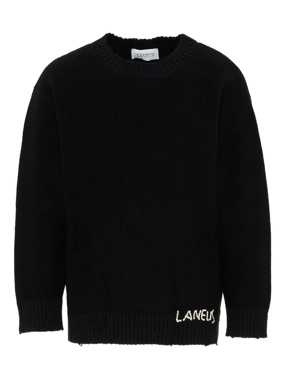 Laneus logo-detailing sweater | Black | Image 1