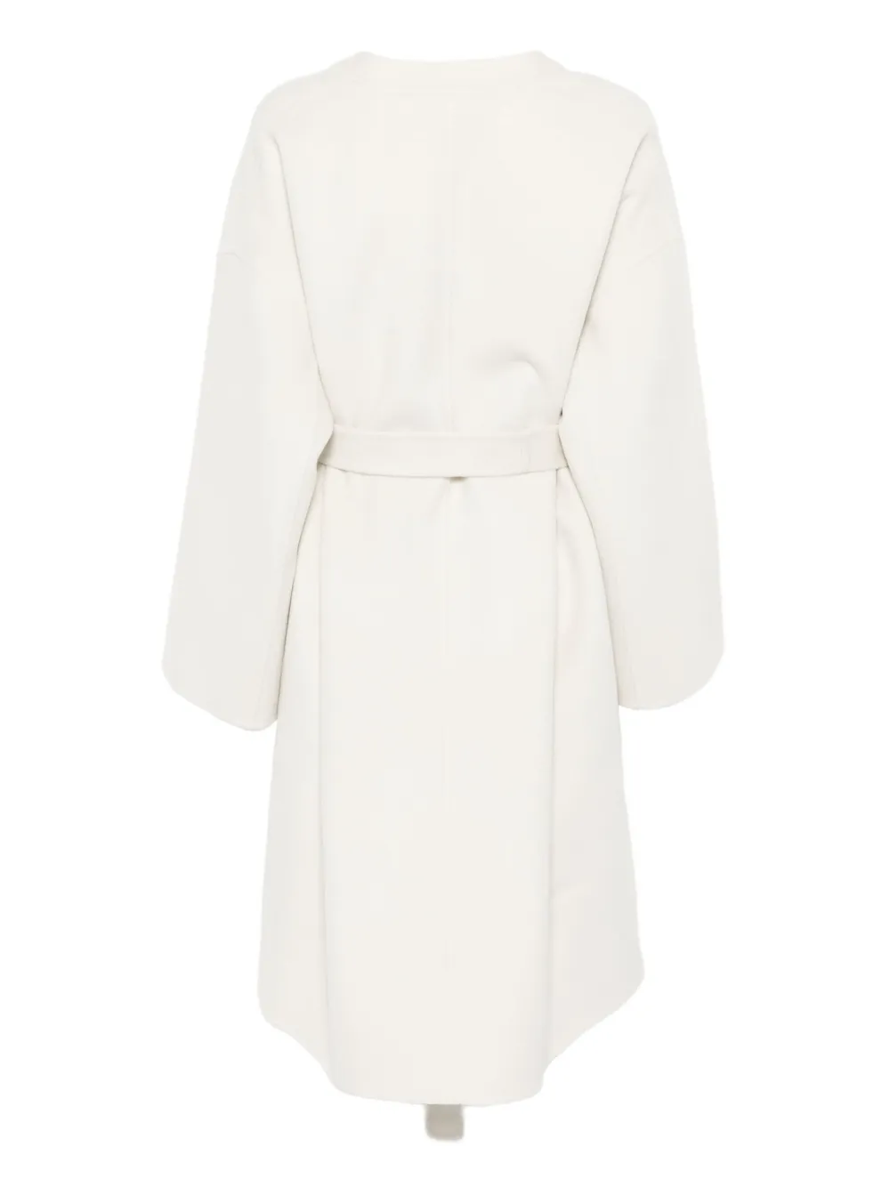 Liska Belted Coat In White