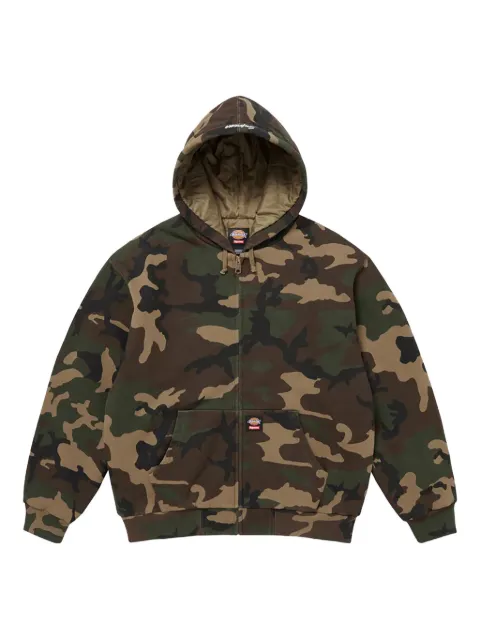 Supreme hoodie con cierre en colaboración con Dickies®