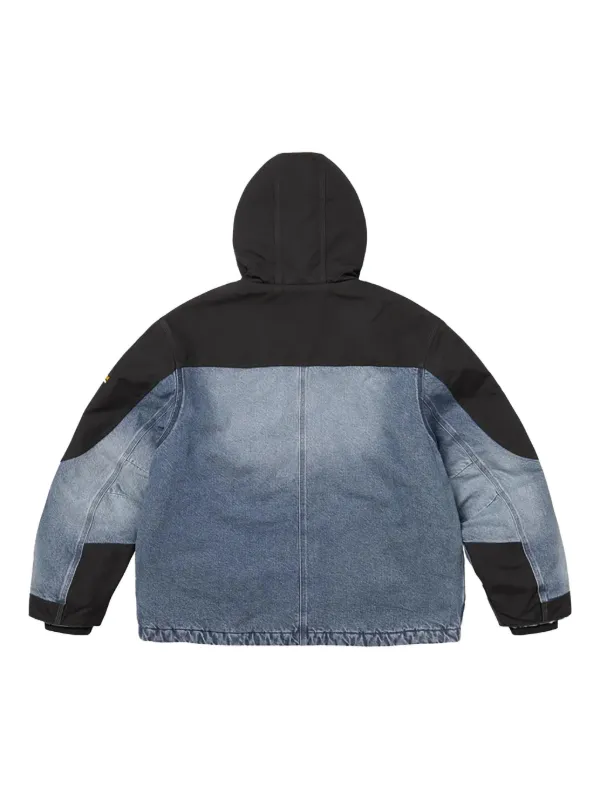 Supreme x Dickies® hooded-neckline Work Jacket | Blue | FARFETCH RO