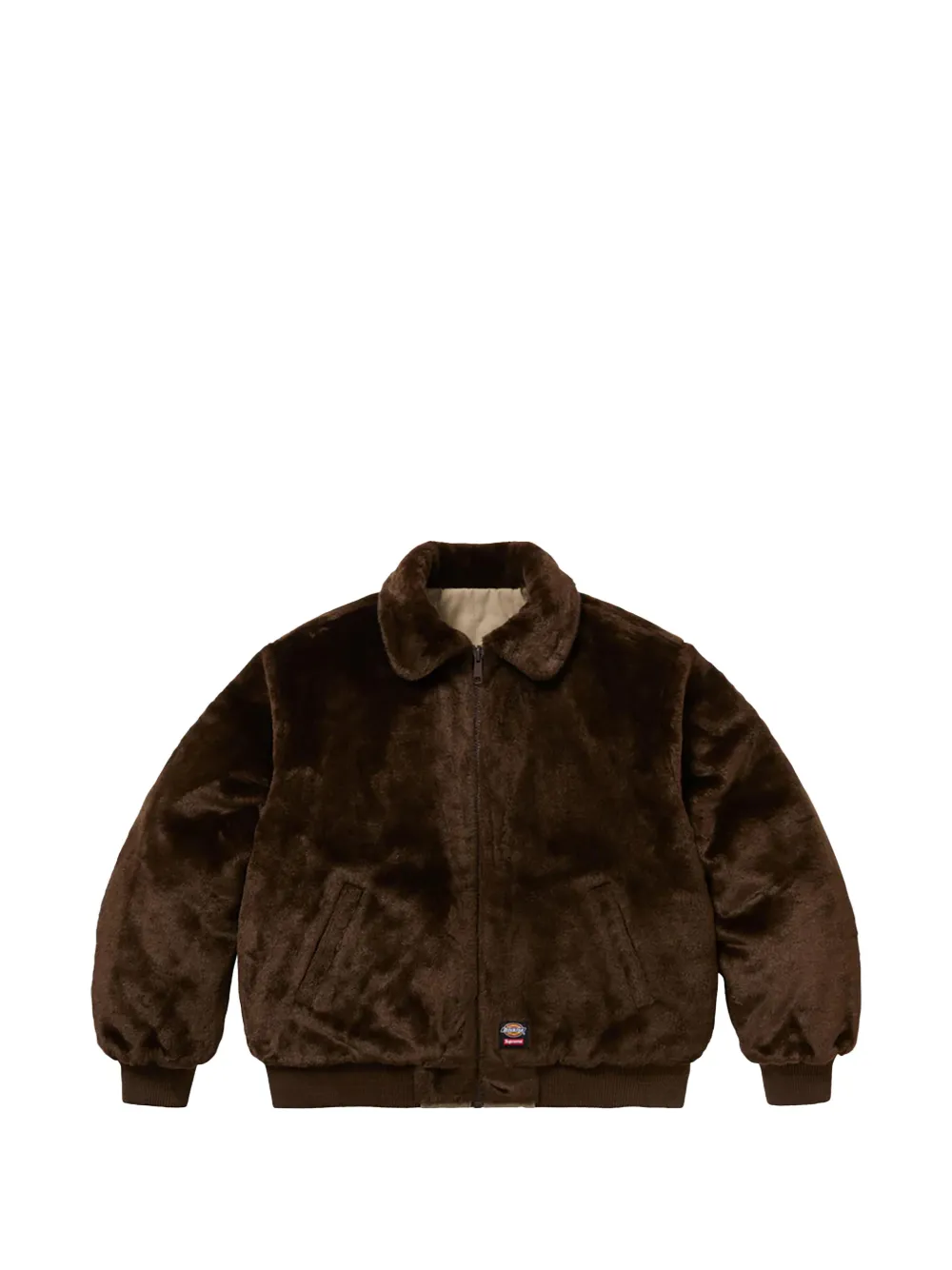  Supreme X Dickies Reversible-design Quilted Work Jacket - Neutrals 