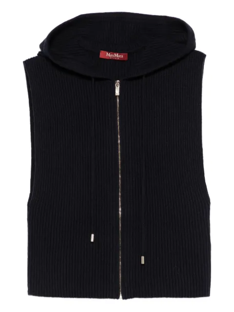 Max Mara hooded zip jacket