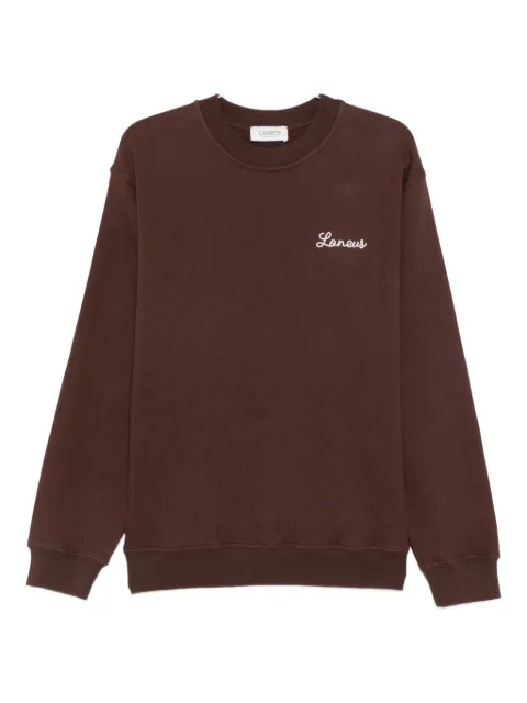 Laneus logo-embroidered sweatshirt