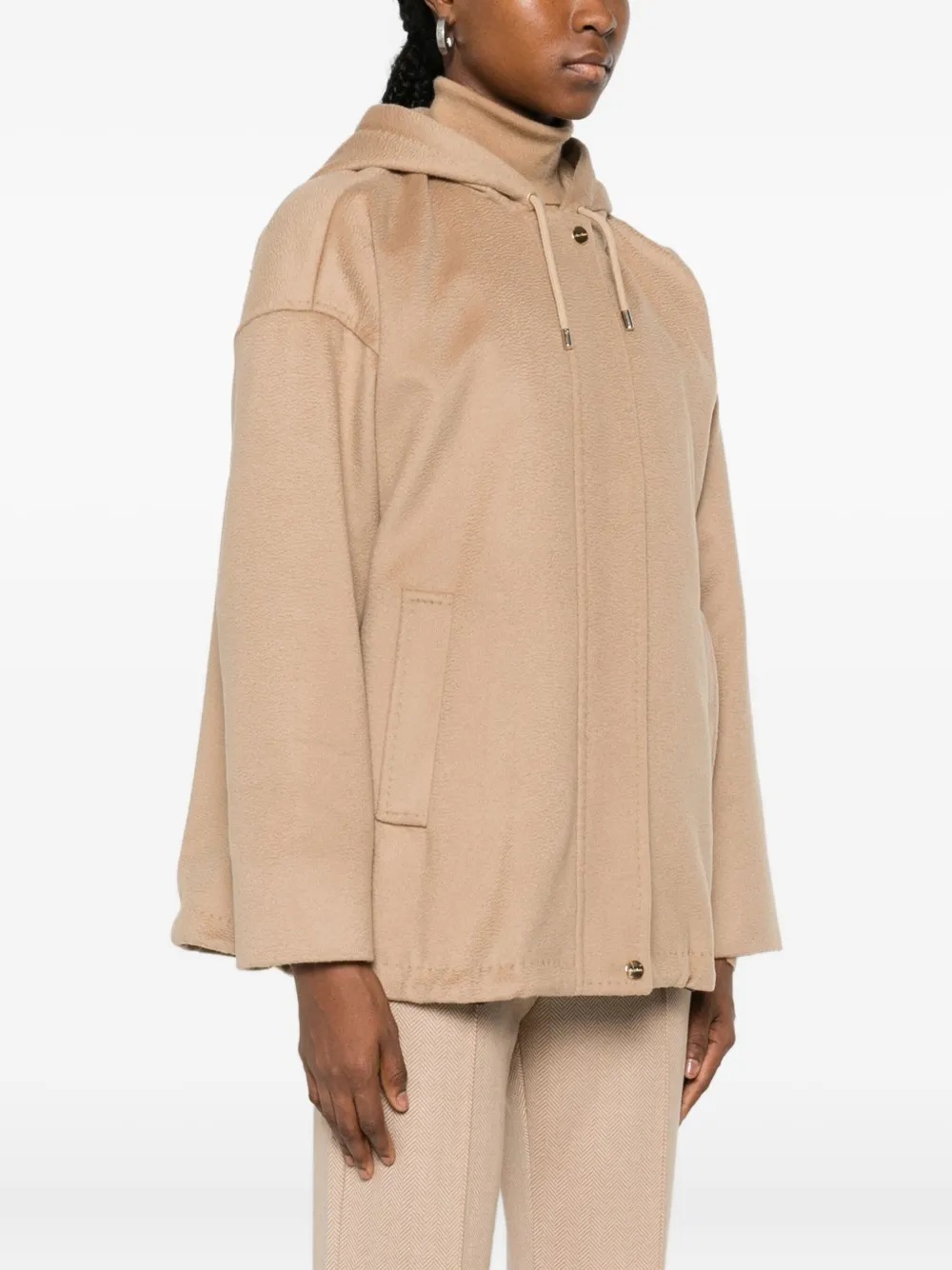 Max Mara Studio Outerwears In Brown