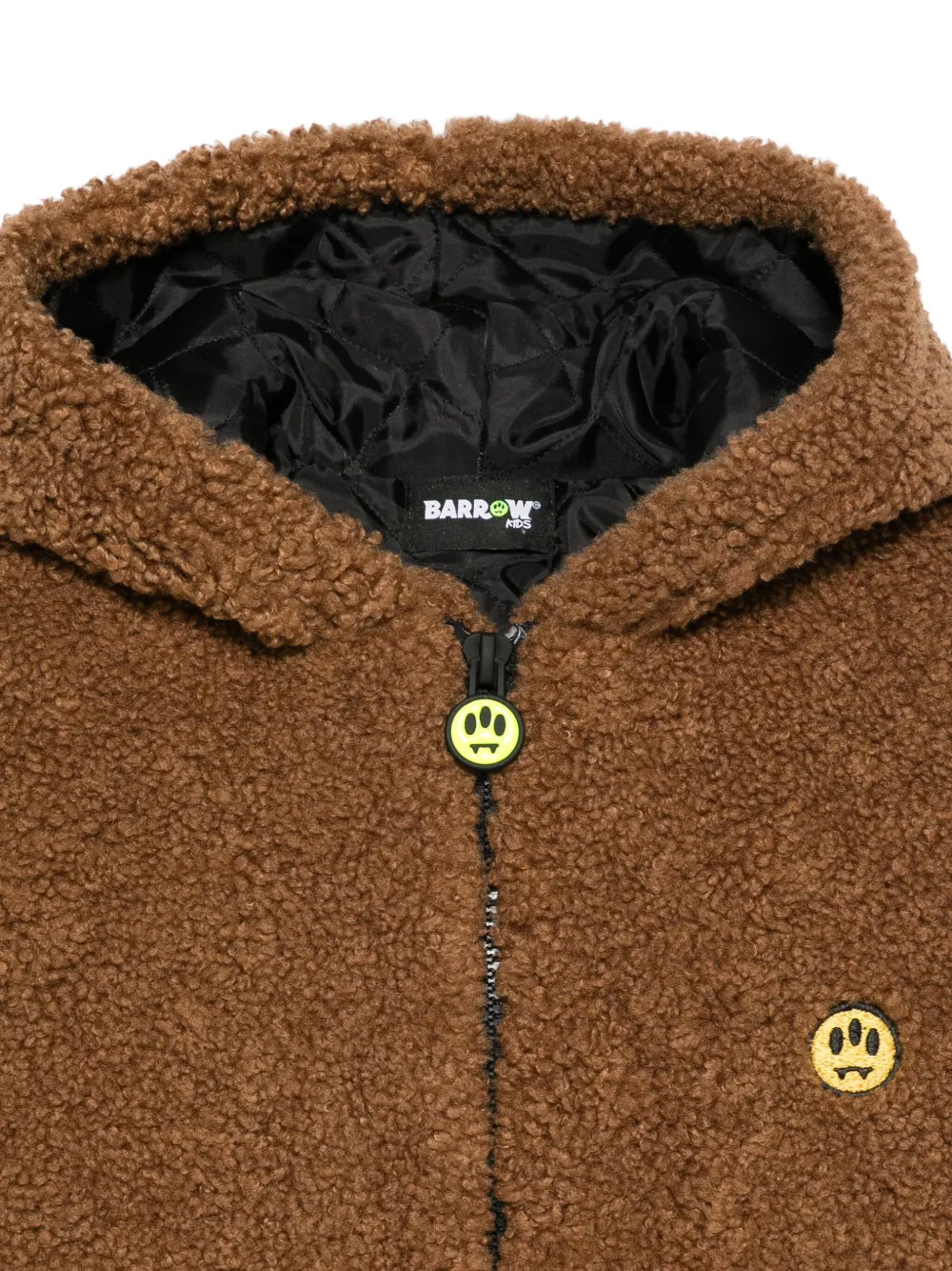 Barrow kids Jack met capuchon en rits Bruin