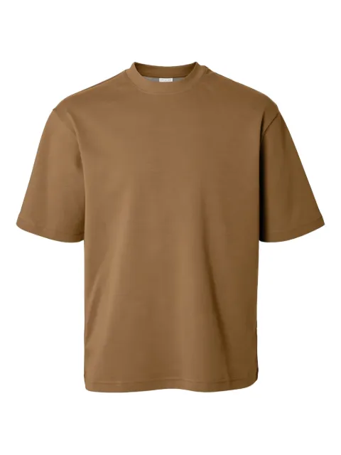 SELECTED crew-neck T-shirt