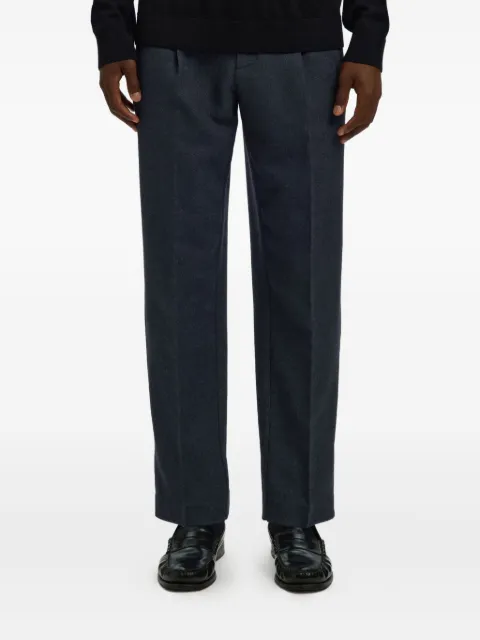 SELECTED drawstring pleated trousers