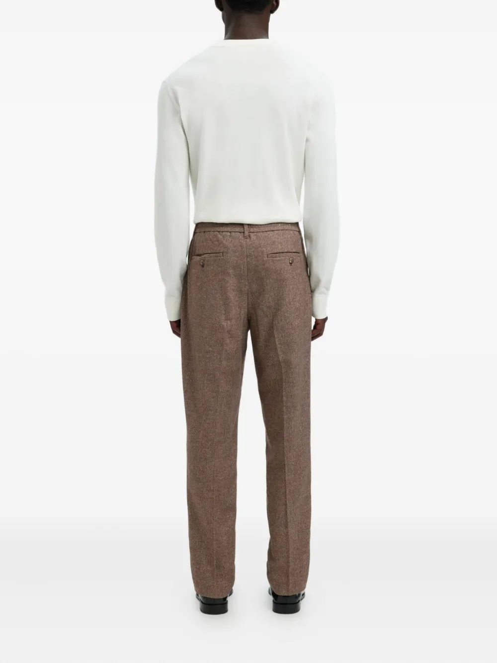 SELECTED drawstring pleated trousers | Tailored Pants | Image 2