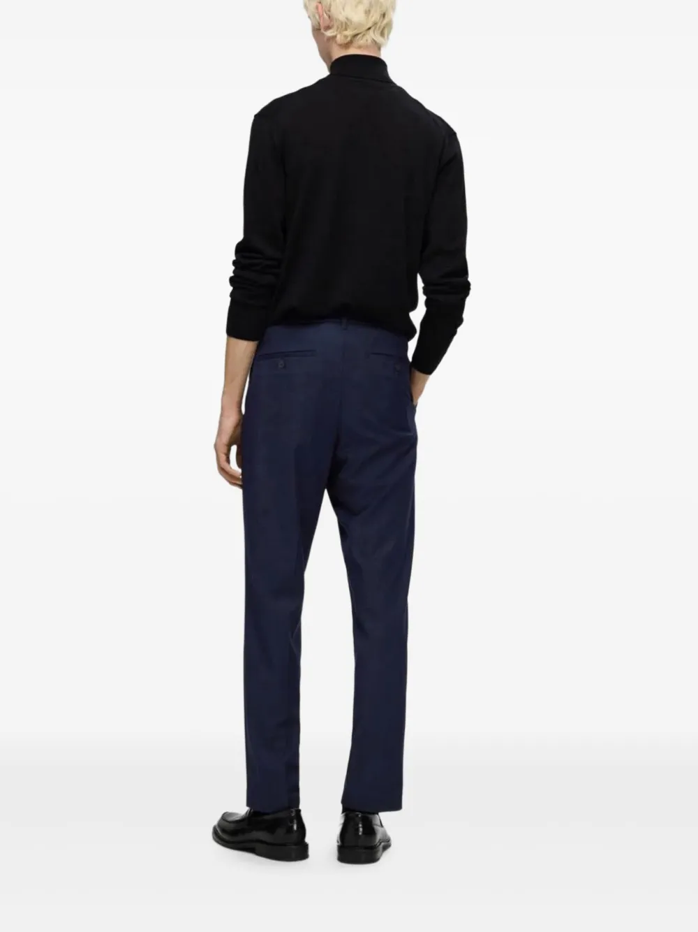 SELECTED drawstring straight-leg trousers | Regular-Fit & Straight Leg Pants | Image 2