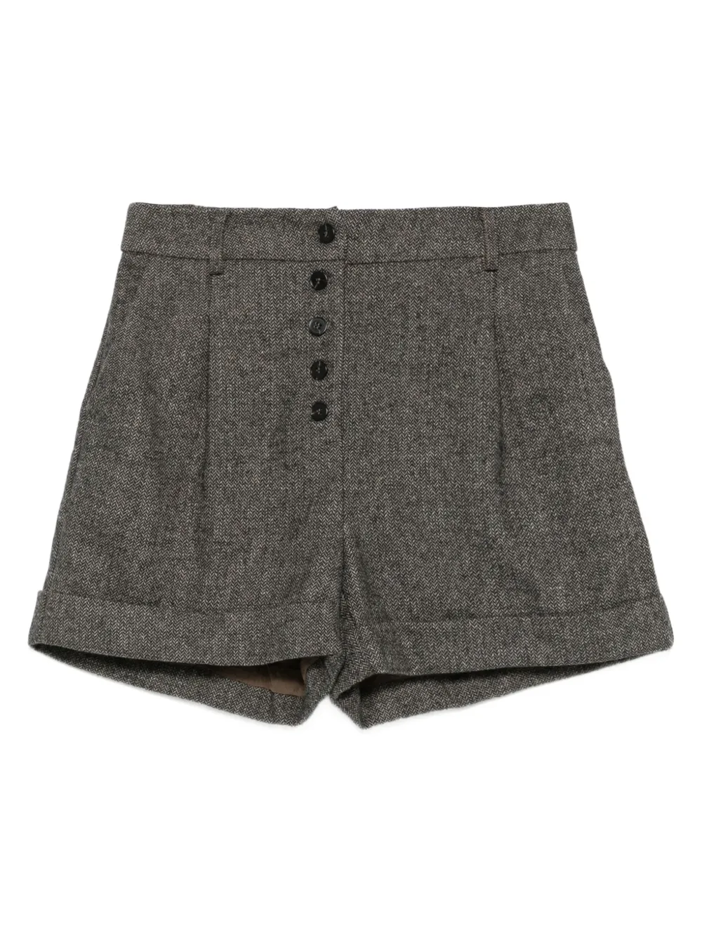 suncoo wool-blend shorts | Grey | Image 1
