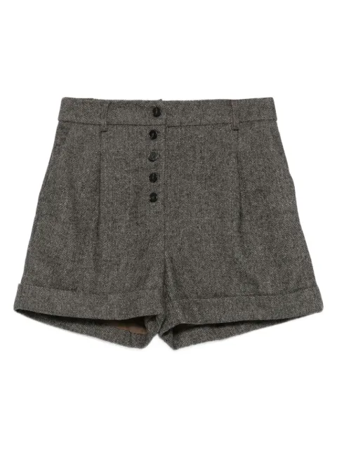 suncoo wool-blend shorts